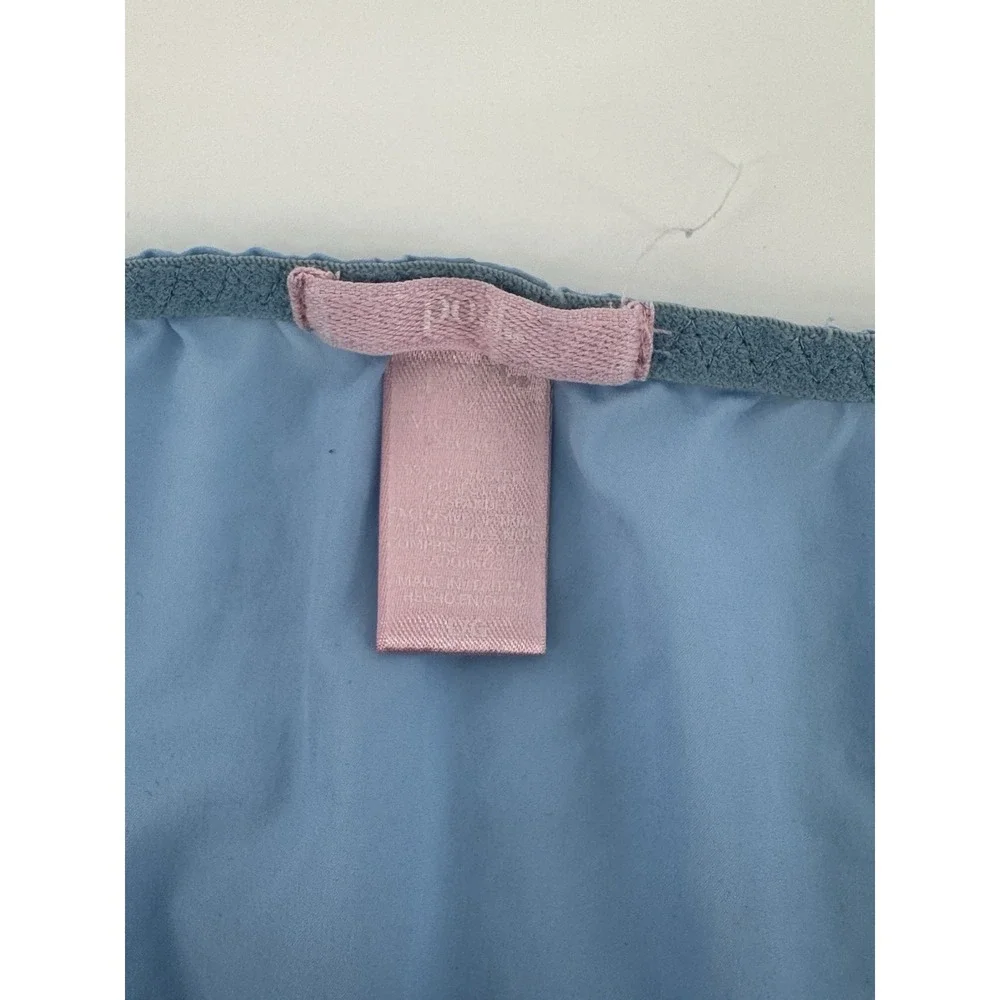 Vintage Victoria Secret Light Blue Baby Doll Chemise Mini Dress Y2K